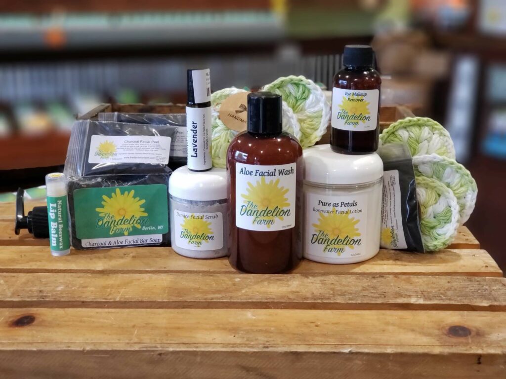 dandelion farm face wash
