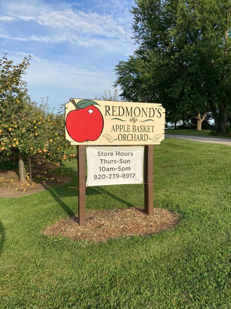 redman's road sign